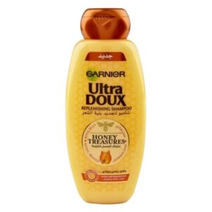 photo_2025-08-30_20-40-56 شامبو جارنييه أولترا دو لتجديد بنية الشعر بكنوز العسل – 400 مل