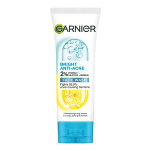 Garnier Bright Anti-Acne 3-in-1 Cleanser 100ml غسول 3 في 1 لمكافحة حب الشباب غارنييه – 100 مل