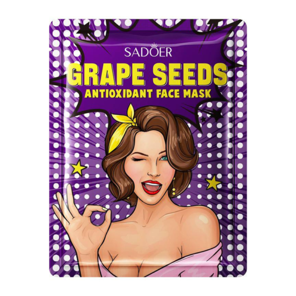 grape ماسك ترطيب الوجه بمستخلص العنب سادور - 40 جم