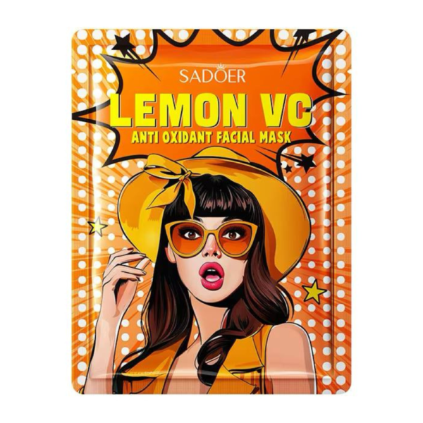 ماسك ترطيب الوجه فيتامين C وحمض الليمون سادور - 40 جم