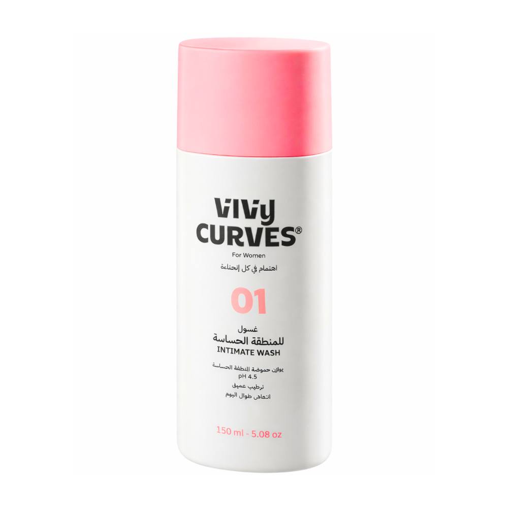 غسول المنطقة الحساسة Vivy Curves للنساء – 150 ml