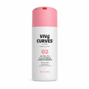 مرطب ومزيل عرق المنطقة الحساسة للنساء Vivy Curves - 150 مل