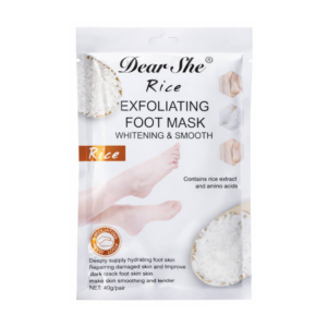 ماسك تقشير القدمين بخلاصة الارز دير شي - 40 جم