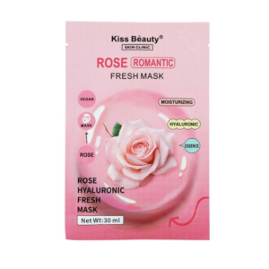 ros eromantic ماسك ترطيب وتهدئة الوجه بخلاصة الورد الطبيعي كيس بيوتي - 30 مل