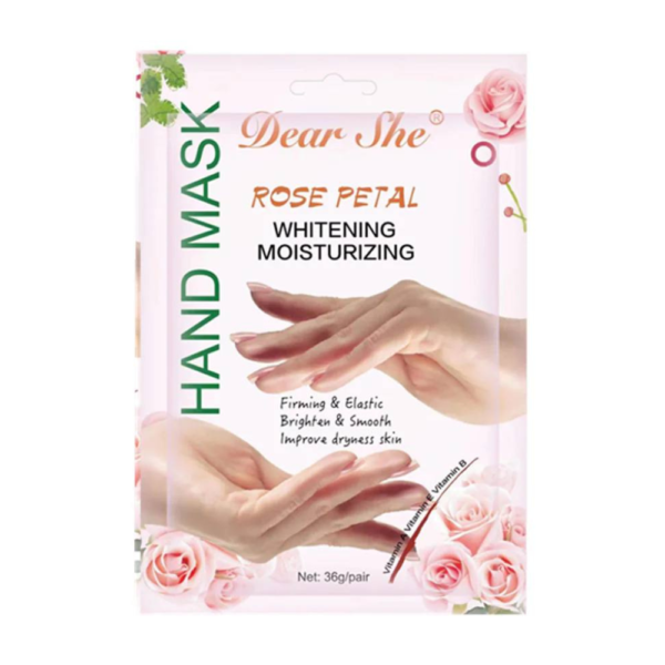 قناع يدين بخلاصة بتلات الورد دير شي - 36 جم