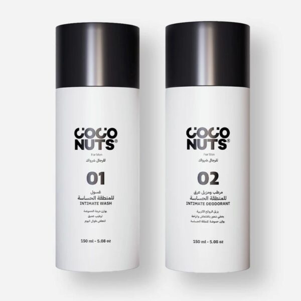 بكج غسول ومزيل عرق المنطقة الحساسة للرجال Coconuts - 150 مل