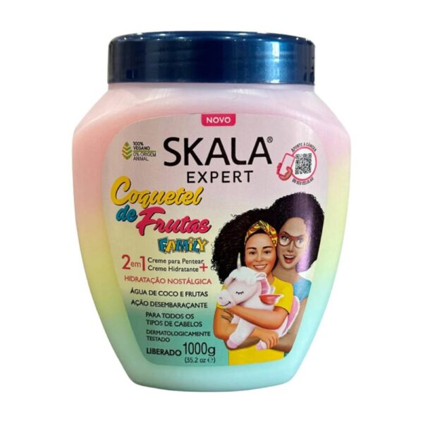 كريم علاج وتصفيف الشعر سكالا كوكتيل الفواكه – 1000 غ